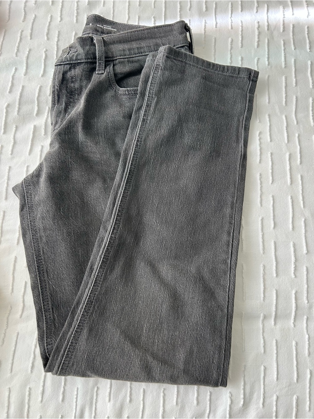 Old Navy Women's Boyfriend Jeans in Charcoal Gray
